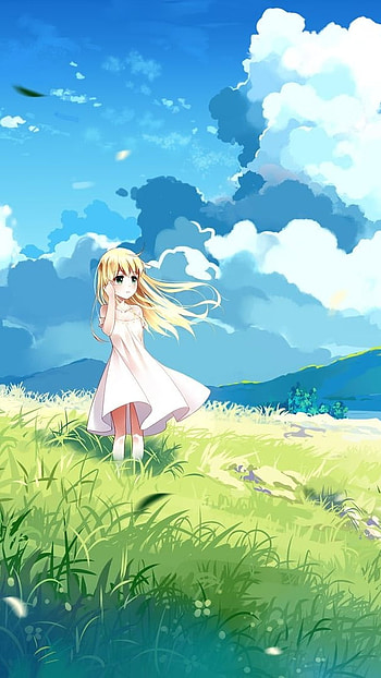 Cute Summer, Summer, Anime Art HD phone wallpaper