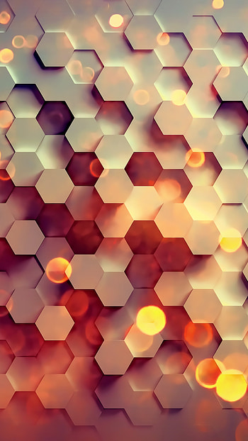 Hexagon , Sony Xperia, visuals, Stunning design HD phone wallpaper