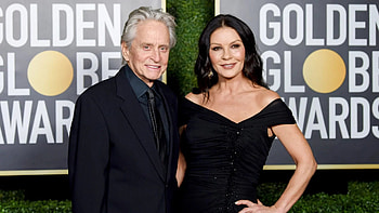 Catherine Zeta-Jones, Michael Douglas, Children details, Family insights HD wallpaper