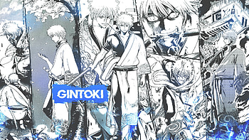 Gintoki Sakata — Gintama Manga, manga, Gintama, Gintoki Sakata, collage HD wallpaper