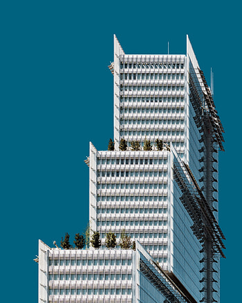 Architecture, Building, Minimalism, Symmetry, Facade, Multi-Storey, Multistory HD phone wallpaper