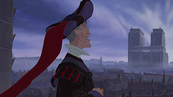 Villain vignettes, Judge Claude Frollo, Rotoscopers, Antagonist analysis HD wallpaper