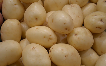 Small baby potatoes, Lonewolf's recipe, Appetizing side dish, Delicious flavor HD wallpaper