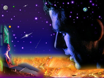 Somniac Dream, farscape, tv, aeryn sun, science fiction, john crichton HD wallpaper