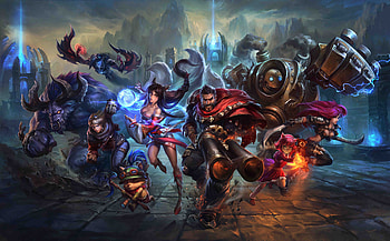 League Of Legends Key Art , league-of-legends, games, 2017-games HD wallpaper