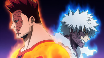 Endeavor and Dabi, Anime, My Hero Academia, Endeavor (Boku no Hero Academia), Dabi (Boku No Hero Academia) HD wallpaper