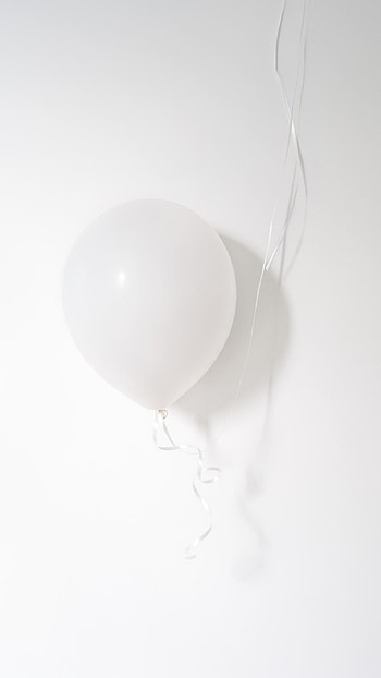 White Colour, White Colour Baloon, White Baloon, white balloon HD phone wallpaper