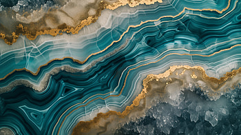 Stunning Geode Essence, geode, agate, turquoise, gold, texture HD wallpaper