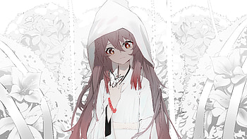 Hu Tao in White: Stunning Genshin Impact Ultra, Hu Tao, video game, Genshin Impact HD wallpaper