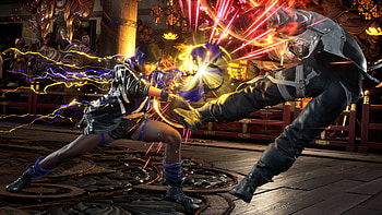 Tekken 8 Reina Battle - Dynamic Gaming Background, video game, Tekken 8, Reina (Tekken) HD wallpaper