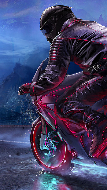 Bike Rider, racer, bike HD phone wallpaper