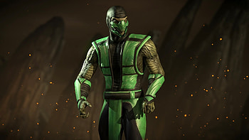 Reptile, Mortal Kombat X, Battle arena warrior, Fantasy artwork HD wallpaper