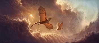 Dragons Harmony , dragon, artist, artwork, digital-art, deviantart HD wallpaper
