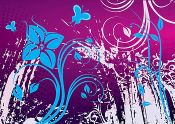 NATURES GRUNGE, blue, purple, vector, white HD wallpaper
