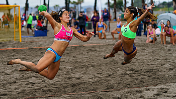 Beach Handball, Pan Am Nationals 2018, Sony a9 and fe 90mm lens HD wallpaper