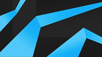 Cyan Blue Abstract , abstract, artist, artwork, digital-art HD wallpaper