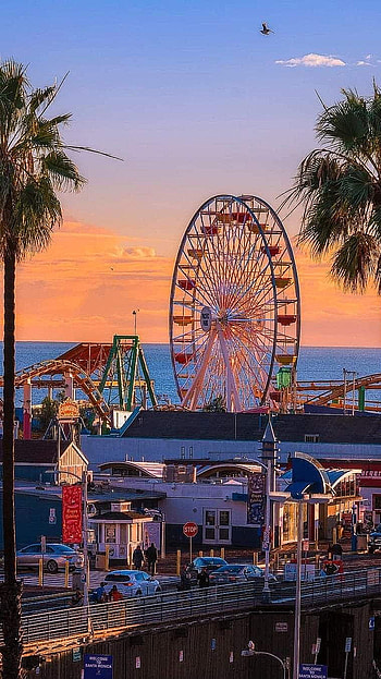 Los Angeles, cloud, sky, losangeles HD phone wallpaper
