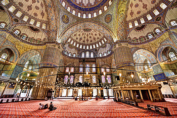 Iconic Blue Mosque, Istanbul, Sultan Ahmed Mosque, Travel Guides HD wallpaper