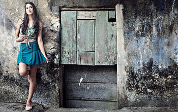 Pretty Girl, cute, girl, pretty, bruentte HD wallpaper