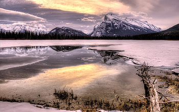Winter, Nature, Mountains, Snow HD wallpaper