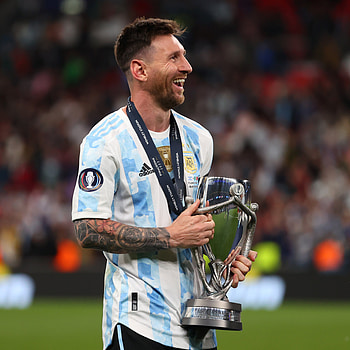 Lionel Messi, Finalissima, Finalissima_Messi, Argentina_Football_Team, Argentina_Messi, Messi_Finalissima, Finalissima_2022, Leo_Messi, Lionel_Messi HD phone wallpaper