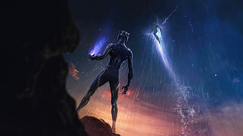 Black Panther Shuri, black-panther, shuri, superheroes, artwork, artist, digital-art HD wallpaper