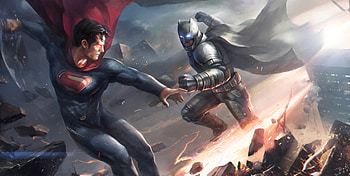 Batman V Superman Arts, batman, superman, superheroes, artwork, digital-art, artstation HD wallpaper