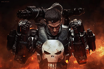Punisher X War Machine 2020, punisher, war-machine, superheroes, artist, artwork, digital-art HD wallpaper