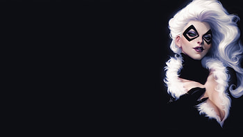 Marvel Girl Black Cat Felicia Hardy , felicia-hardy, superheroes, artist, artwork, digital-art, black, dark HD wallpaper
