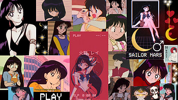 SAILOR MARS, cute, Sailor Mercury, Sailor Venus, Sailor Mars, Anime, Sailor Moon, cute anime HD wallpaper