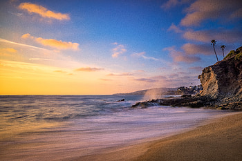 Sescape , seascape, sky, ocean, nature HD wallpaper