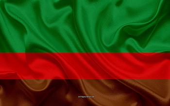 Flag of Quibdo, , silk texture, Quibdo, Colombian city, Quibdo flag, Colombia HD wallpaper