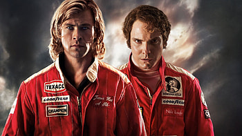 Daniel Bruhl, James Hunt, Niki Lauda, Rush HD wallpaper
