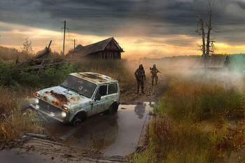 S.T.A.L.K.E.R., architecture, dystopia, Shadow of Chernobyl, Game, abandoned, decay, fantasy, FPS, video game, theme, lost, STALKER, Post apocalyptic, gaming, urban decay HD wallpaper