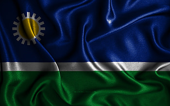 Portuguesa flag, , silk wavy flags, Venezuelan states, Day of Portuguesa, fabric flags, Flag of Portuguesa, 3D art, Portuguesa, South America, States of Venezuela, Portuguesa 3D flag, Venezuela HD wallpaper