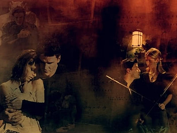 BUFFY AND ANGEL, movies, courage, vampire, love HD wallpaper