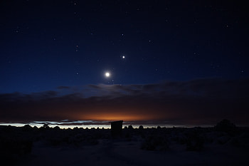 Night, Clouds, Dark, Shine, Starry Sky, Brilliance HD wallpaper