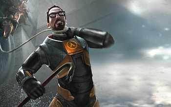 Gordon man, Iconic glasses, Crowbar hero, Saviour of humanity HD wallpaper