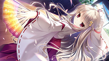 Anime, Branch, Girl, Fan HD wallpaper