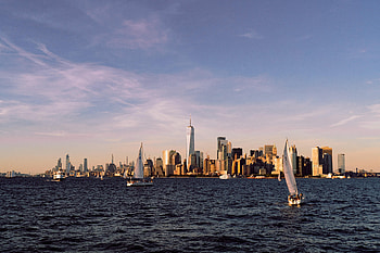 Cities, Water, City, Building, Sailboat, Sailfish HD wallpaper