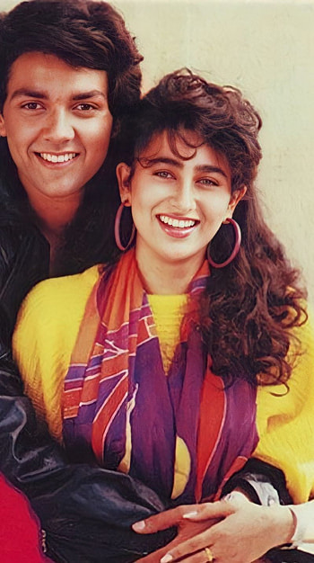 Bollywood, bobby deol, karishma kapoor HD phone wallpaper