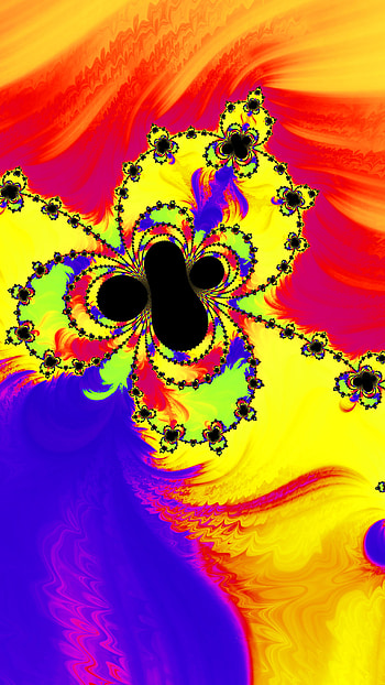 Trippy Psychedelic Fractal, Abstract, fractal HD phone wallpaper