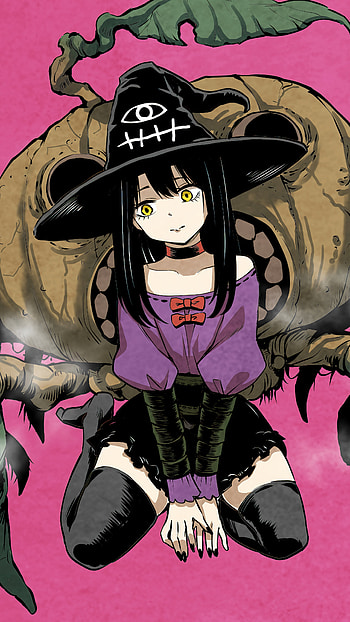 Mieruko-chan, magenta, pink, mieruko HD phone wallpaper