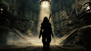 Skyrim HD wallpaper