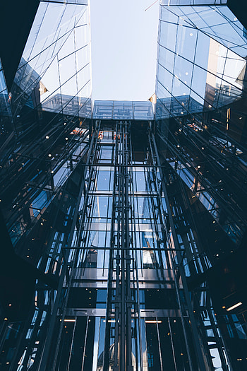 Architecture, Building, Miscellanea, Miscellaneous, Glass, Modern, Up To Date HD phone wallpaper