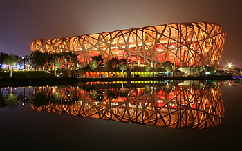 Landscape, Night, Architecture HD wallpaper