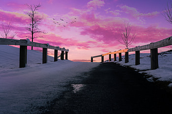 Aesthetics Pink Pink Sky , sky, pink, nature HD wallpaper