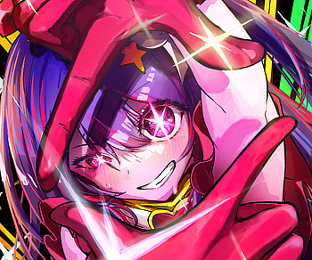 Hoshino Ai, Ai Hoshino, Anime, Oshi no Ko HD wallpaper