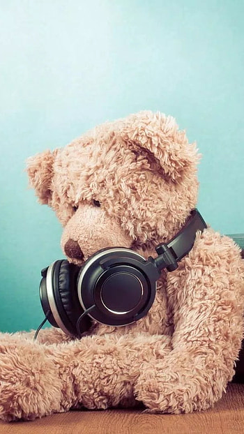 Cute Teddy Bear, Head, teddy bear HD phone wallpaper