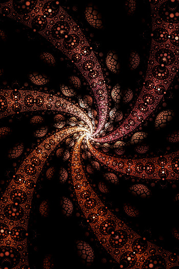 Abstract, Lines, Fractal, Glow, Funnel, Swirling, Involute HD phone wallpaper